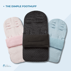 Universal Dimple Footmuff / Cosy Toes - Fits All Pushchairs / Prams & Buggies