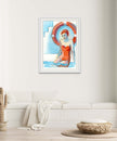 Lido Dip - Giclée Watercolour Print