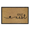 Doormat 60cm x 40cm - 'Our Nest'