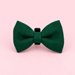 Dog Bow Tie - Forest Green