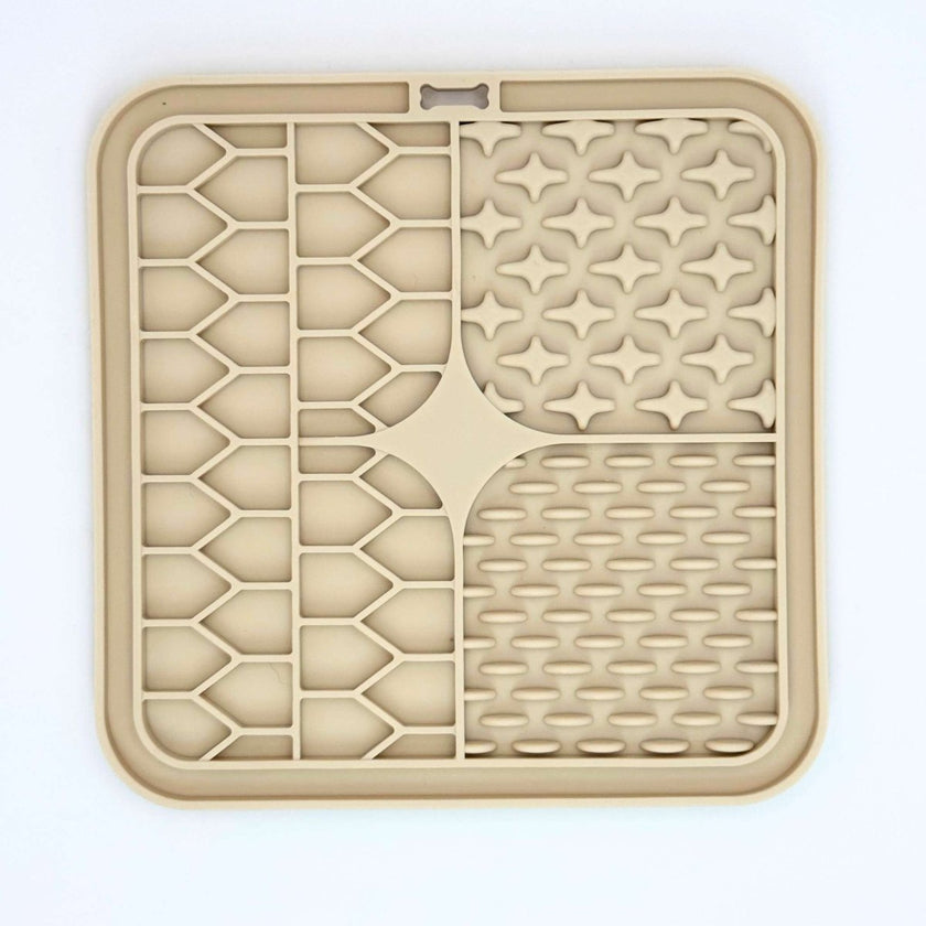 Dog Lick Mat - Cream