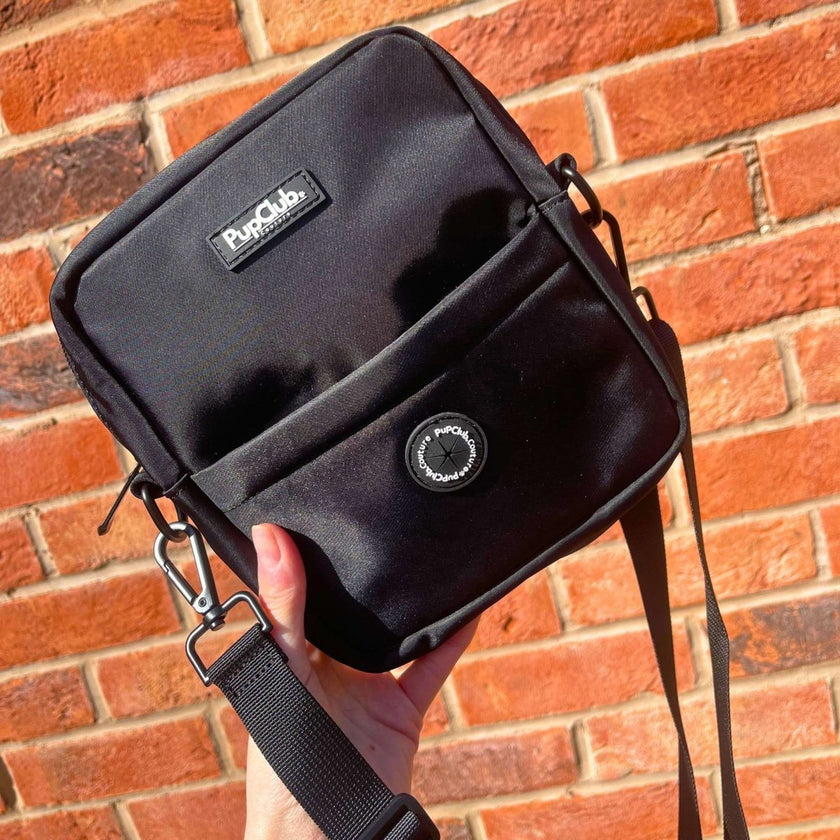 Bolsa pequeña para pasear perros - Negra
