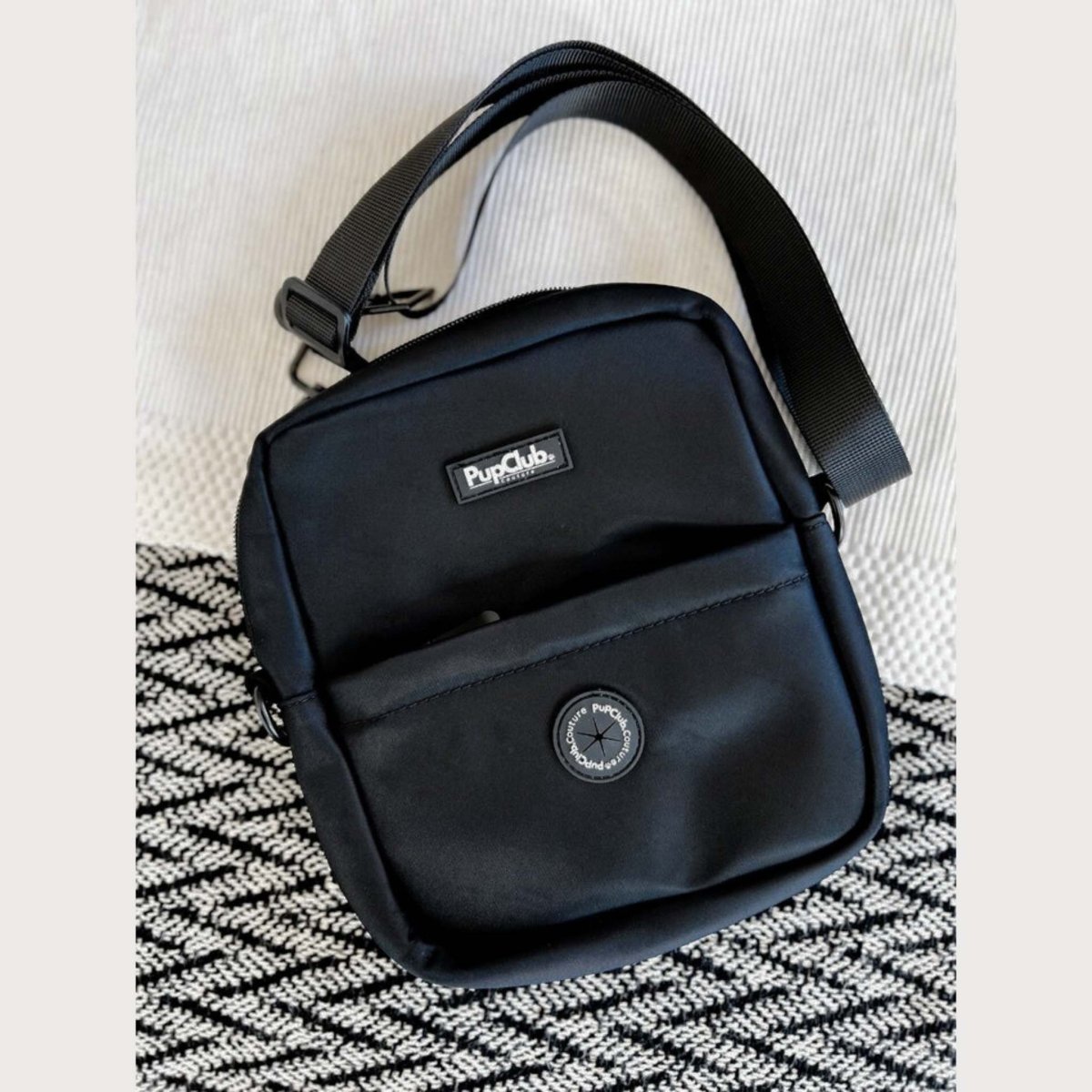 Bolsa pequeña para pasear perros - Negra
