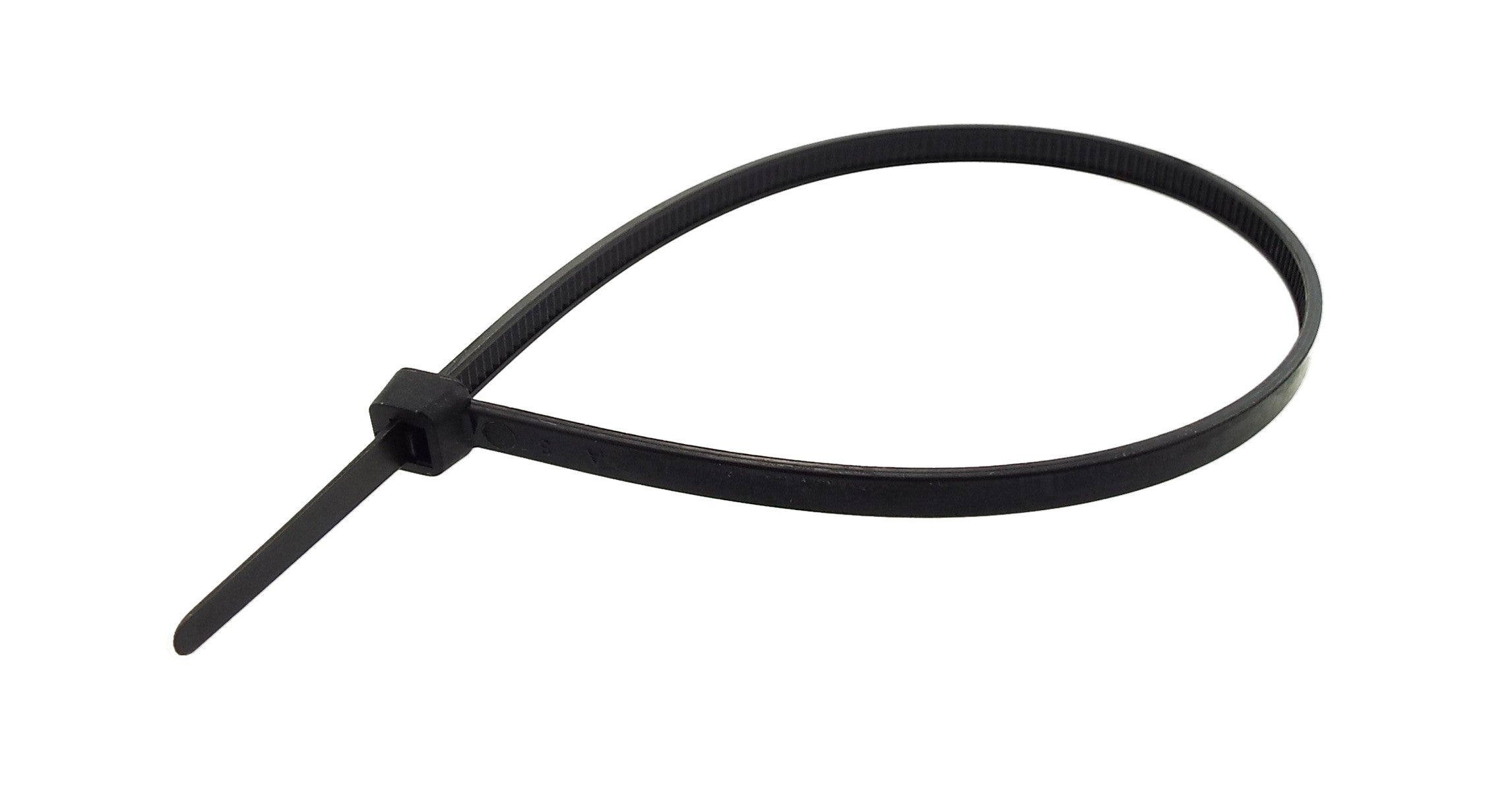 100 Cable Ties (3.6mm x 370mm) Black
