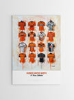Dundee United FC Shirts - A2 Signed Limited Edition Prints