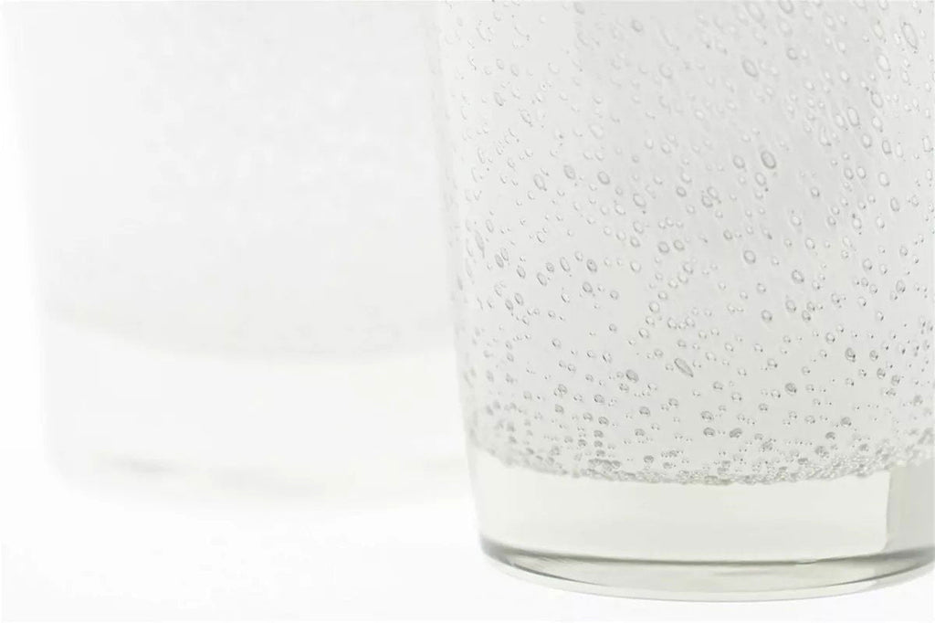 CONIC Vase - Thick Glass with Bubbles by DutZ