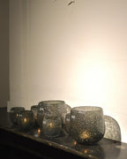 DIVA Glass HURRICANE Candleholder