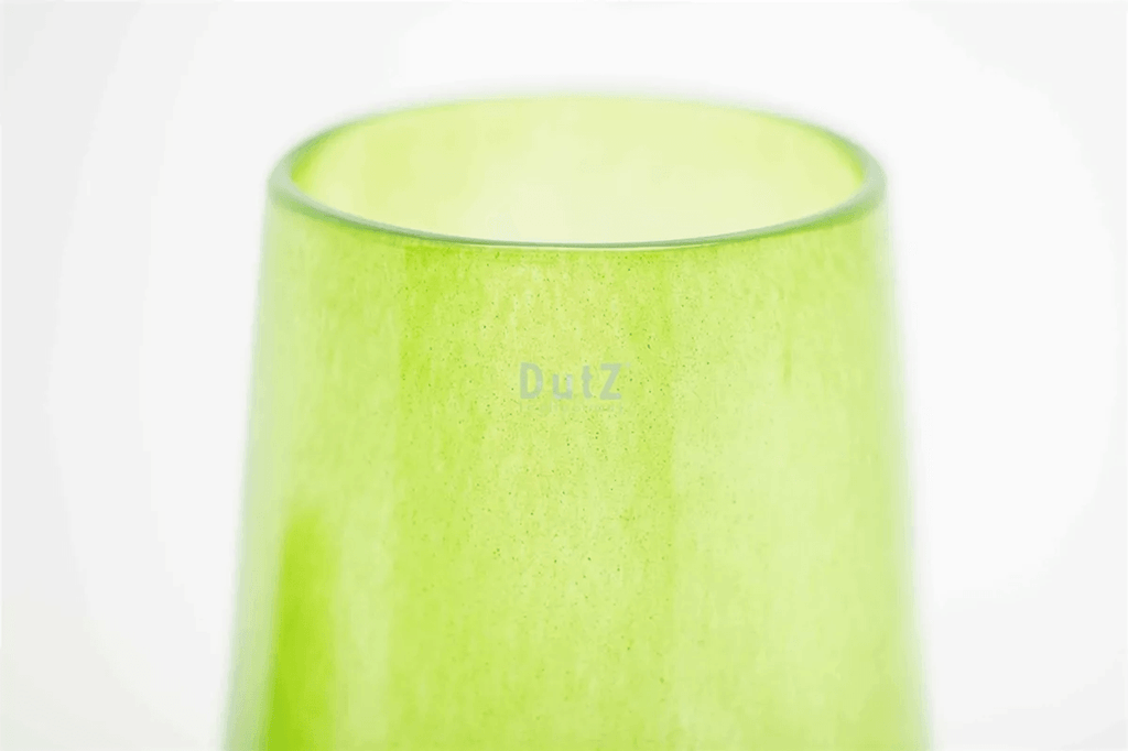 Glass Vase ROBERT -  H50 D14 cm - JUNGLE GREEN Colour by DutZ