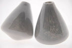 TUMBLING VASE - H12 D10 cm - GREY