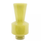 Glass Vase Shani - Chartreuse