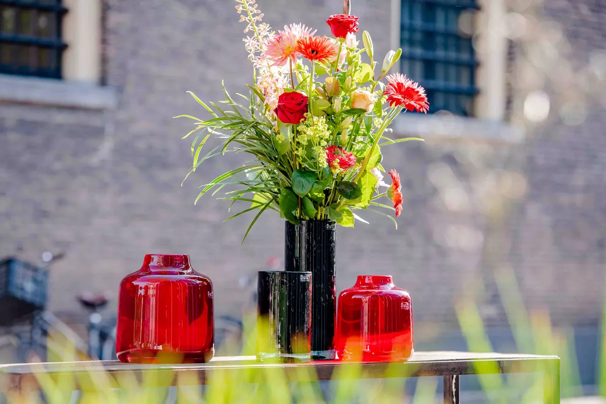 VASE TISZA - RED Colour by DutZ