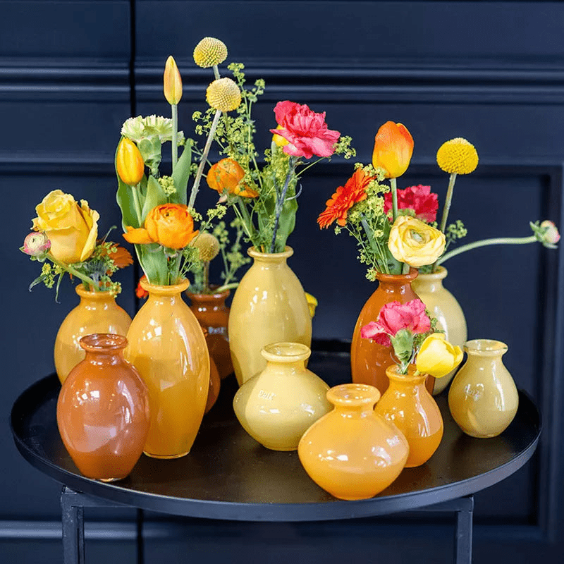 NADIEL YELLOW ORANGE Budvase Set