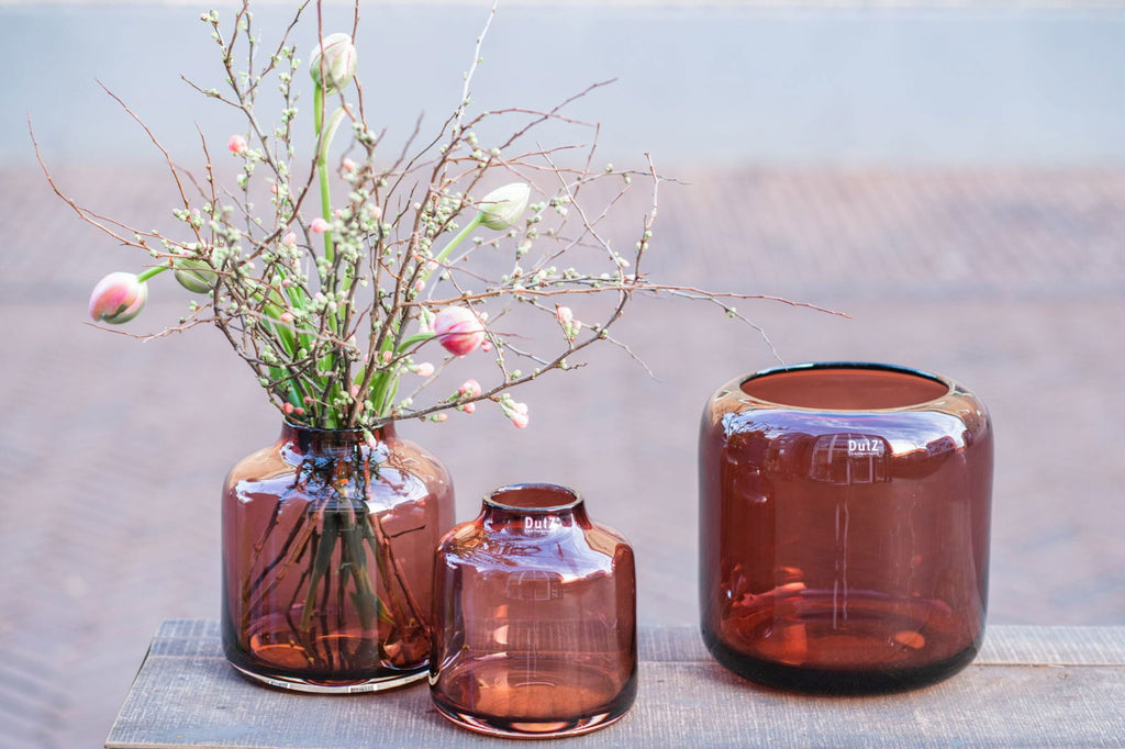 VASE MAZURKA - BURGUNDY Colour by DutZ