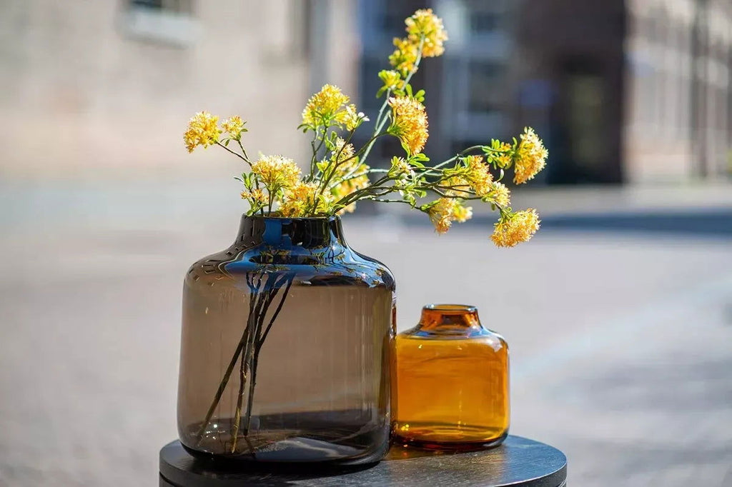 Vase TISZA - SMOKY BROWN Colour by DutZ