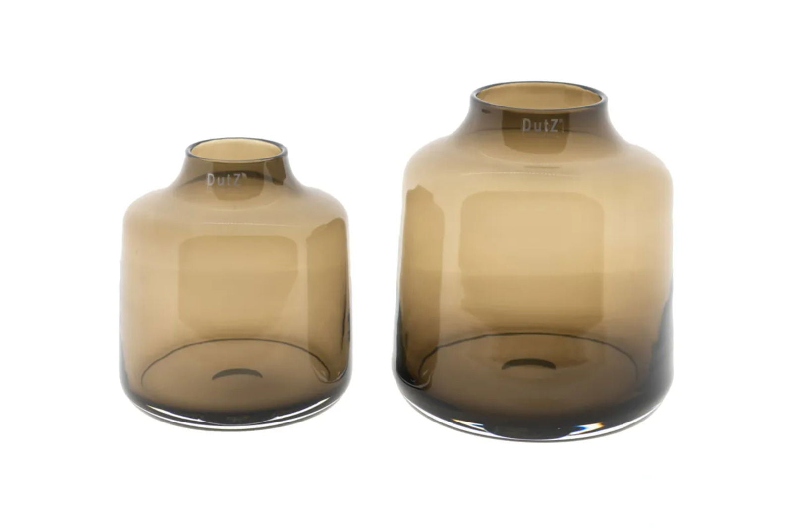 Vase TISZA - SMOKY BROWN Colour by DutZ