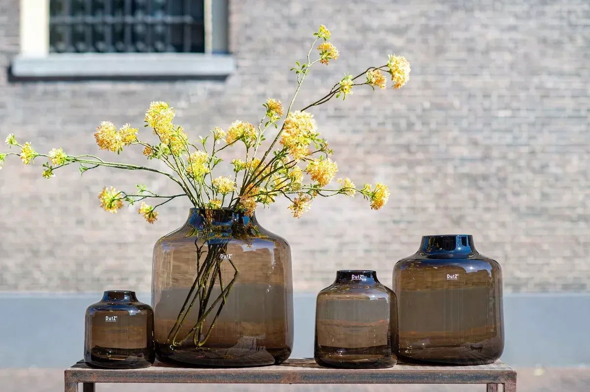 Vase TISZA - SMOKY BROWN Colour by DutZ