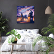 Scholar's Twilight at Newcastle Canvas