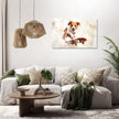 Dog on Wheels Canvas