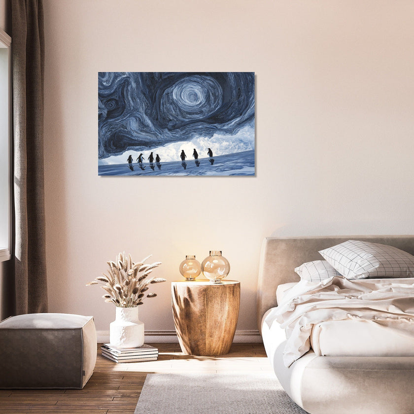 Penguins' Atlantis Canvas