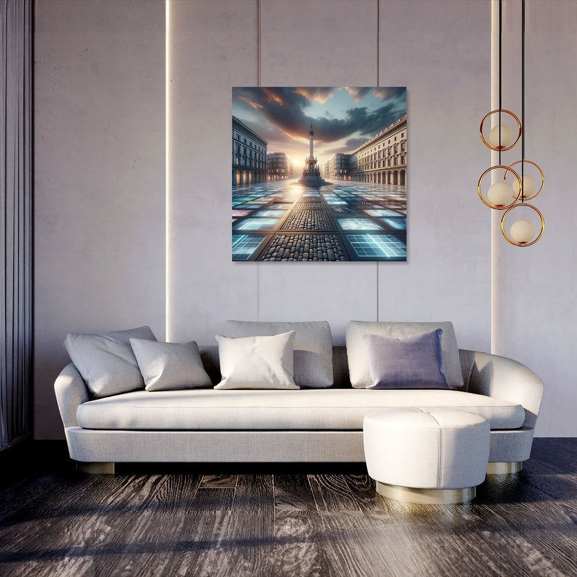 Plaza of Ages Canvas