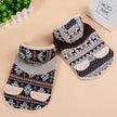 Pet Clothing Fawn Snowflake Hooded Cotton Coat