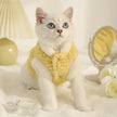 Pet Cat Clothes Fleece-lined Warm Anti-lint