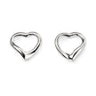 Beginnings Small Open Heart Stud Earrings