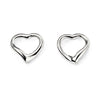 Beginnings Small Open Heart Stud Earrings
