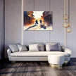 Outlaws at High Noon Canvas