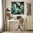 Dragon Battle Canvas