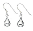 Beginnings Plain Teardrop Drop Earrings