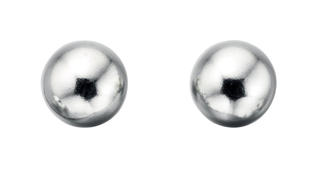 Beginnings Plain Ball Stud Earrings