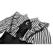 Dark in Love Striped Ruffle Gothic Lolita Dress