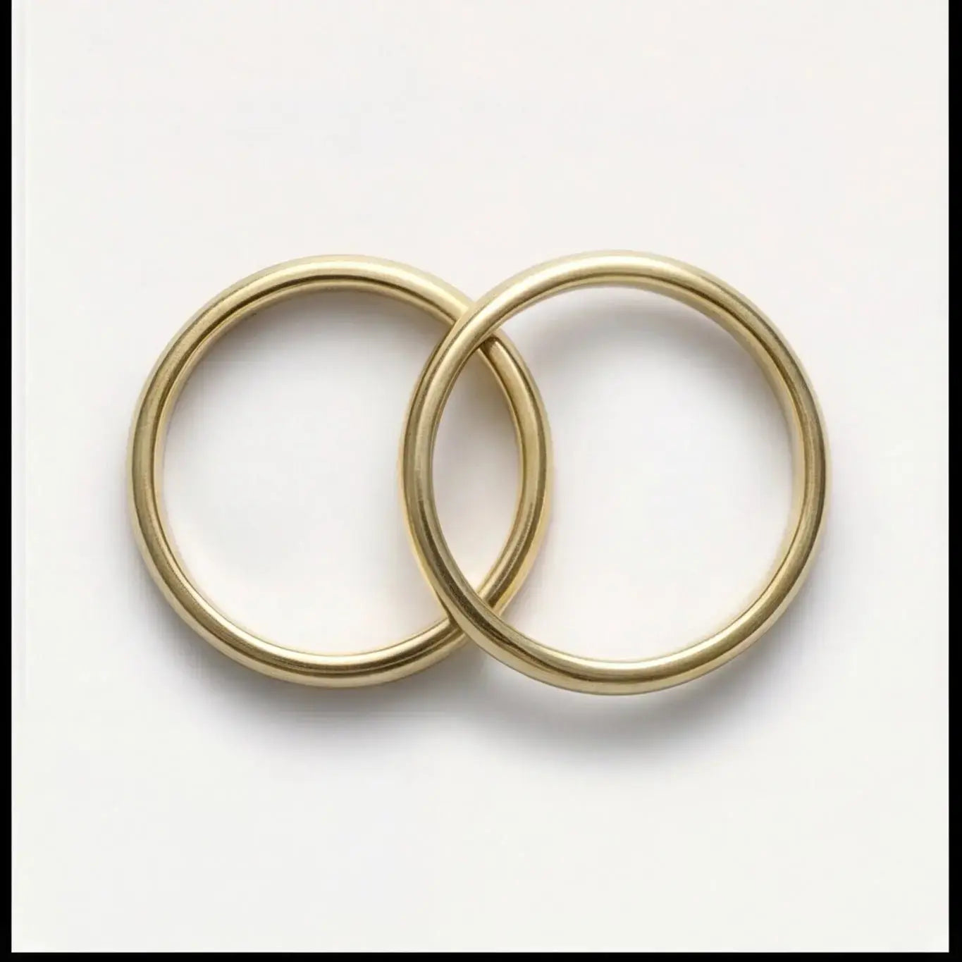 3mm Gold Wedding Band – Classic Lyra – 9ct/14ct/18ct Gold