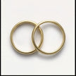 3mm Gold Wedding Band – Classic Lyra – 9ct/14ct/18ct Gold