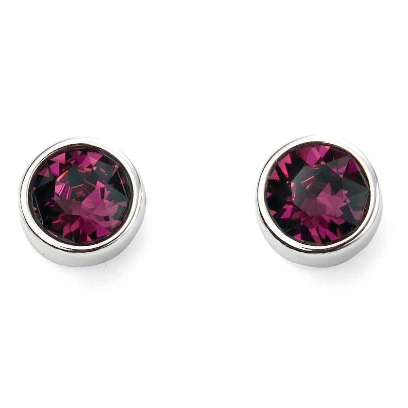 Beginnings Crystal Birthstone Earrings