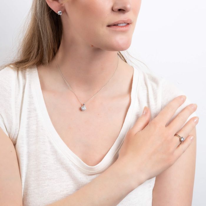 Diamonfire Six Claw Carat Ring