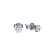 Diamonfire Six Claw Carat Stud Earrings