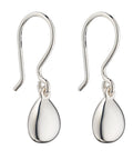 Beginnings Silver Pebble Drop Earrings
