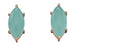 Beginnings Marquise Aqua-Chalzedon-Ohrringe