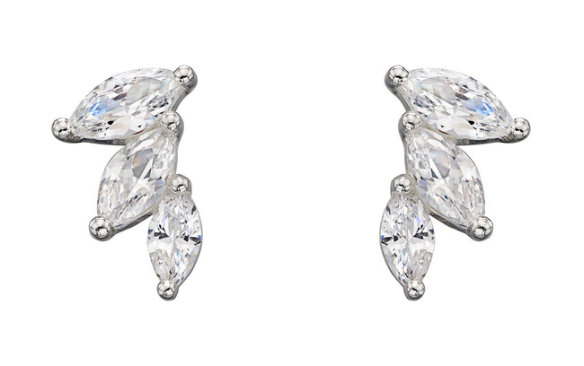 Beginnings Cubic Zirconia Marquise Earrings