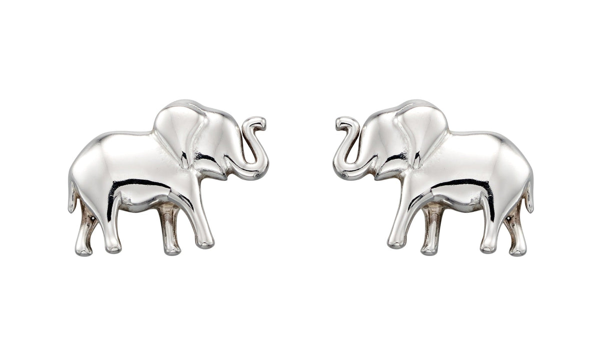 Beginnings Baby Elephant Stud Earrings
