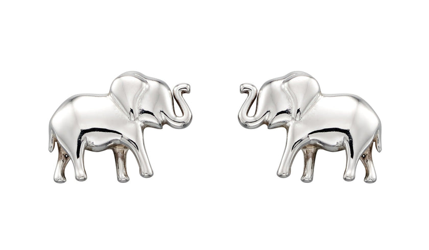 Beginnings Baby Elephant Stud Earrings