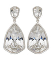 Beginnings Trilliant Shape Crystal Drop Earrings