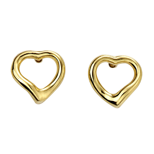 Pendientes Pequeños de Corazón Abierto Beginnings