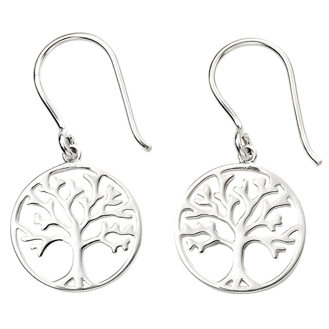 Beginnings Tree of Life Drop Earrings
