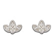 Beginnings Lotus Flower Stud Earrings
