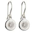 Beginnings Diamond Cut Disc Drop Earrings