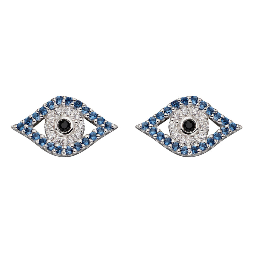 Beginnings Evil Eye Stud Earrings