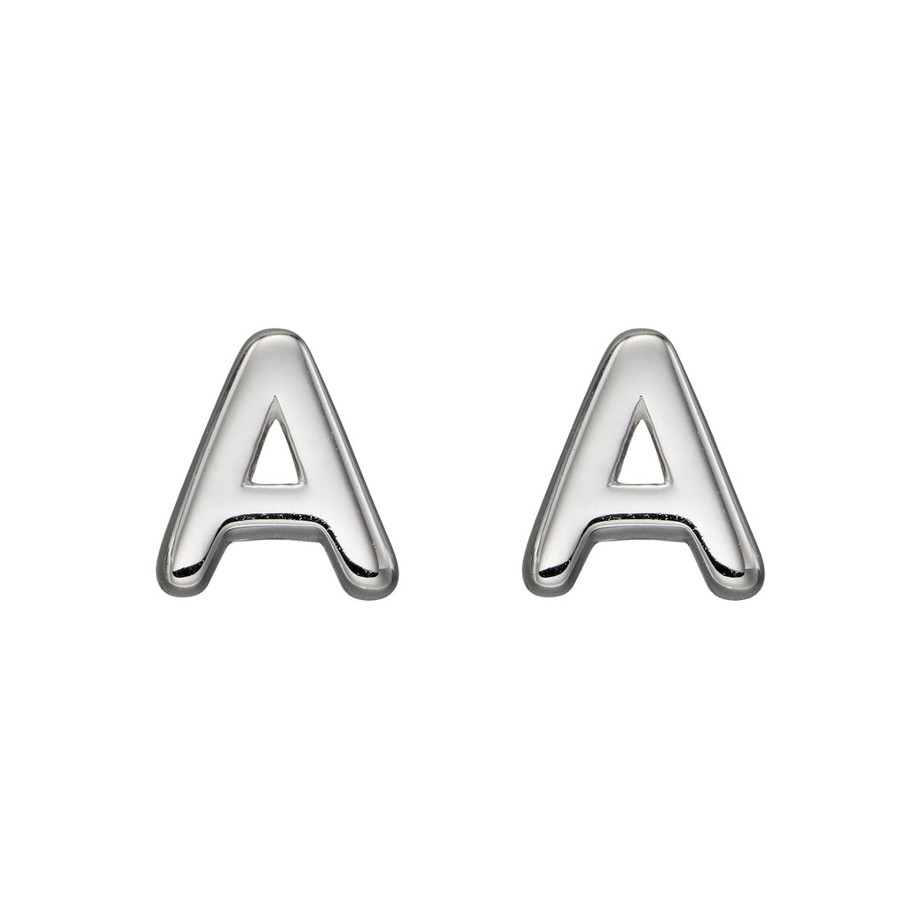 Beginnings Initial Stud Earrings